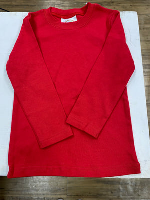 Blanks Boutique Red Long Sleeve Shirt