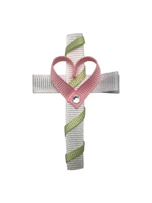 Bows for Belles Easter Cross Heart