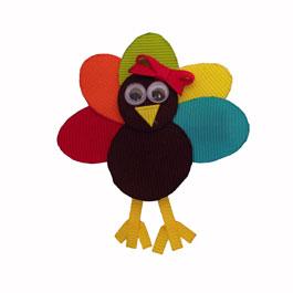 Bows for Belles Thanksgiving Turkey