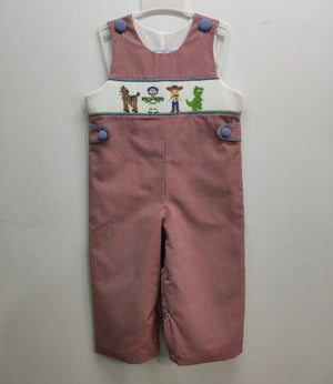 Three Sisters Toy Time Smocked Longall
