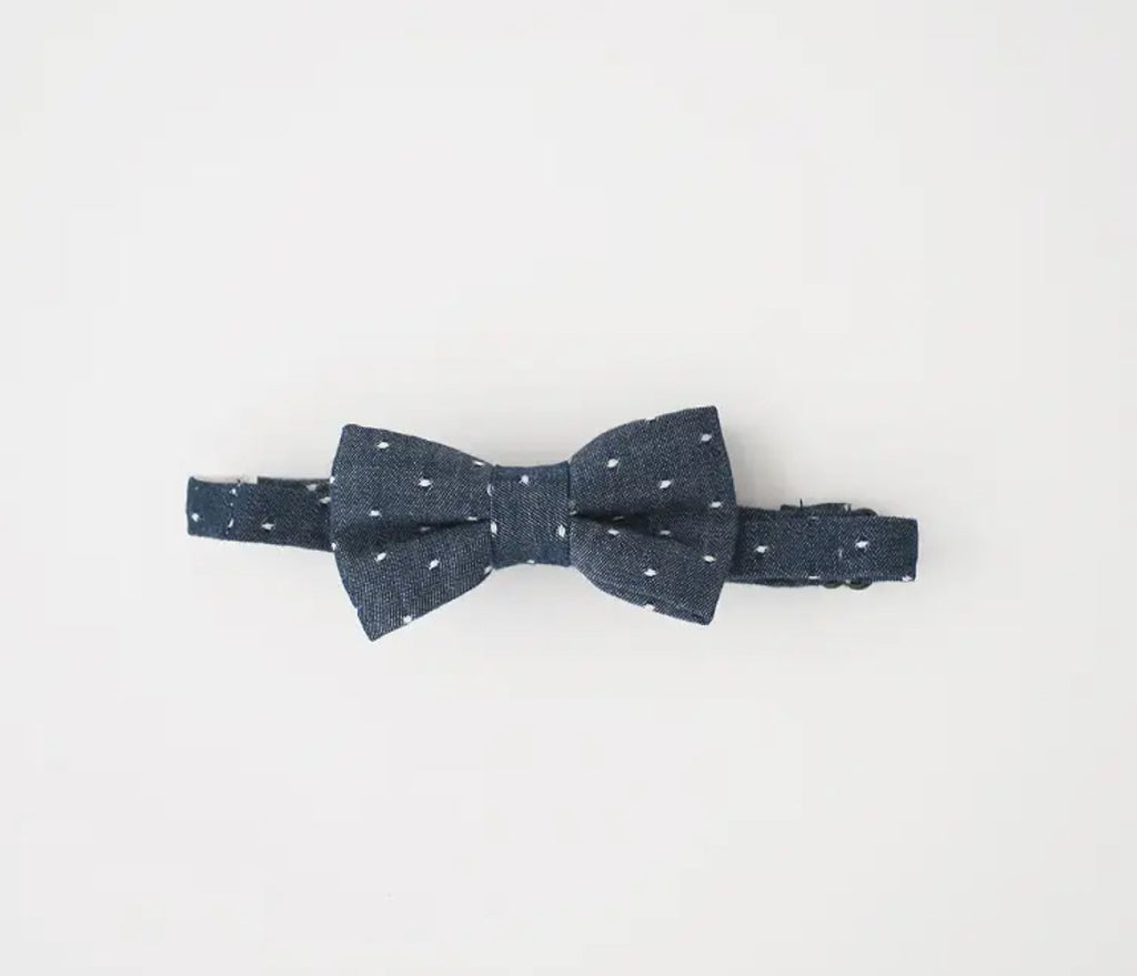 Khanh Timothy Navy Bow Tie