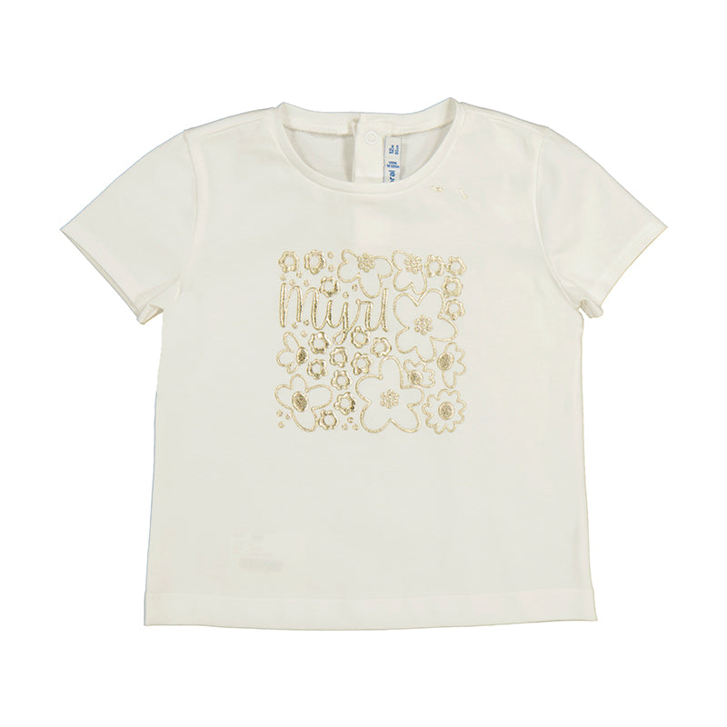 Mayoral 105-015 Cream and Gold Shirt (STHE)