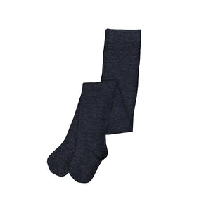 Mayoral Lux Navy with Silver Tights 10047
