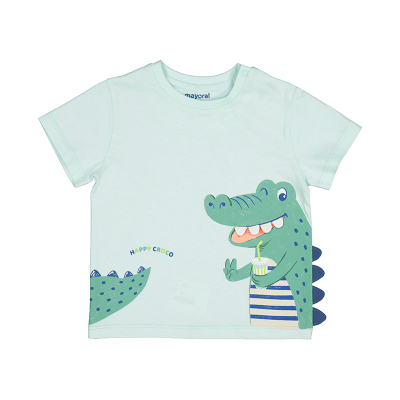 Mayoral 1022-19 Alligator Graphic Shirt (STHE)