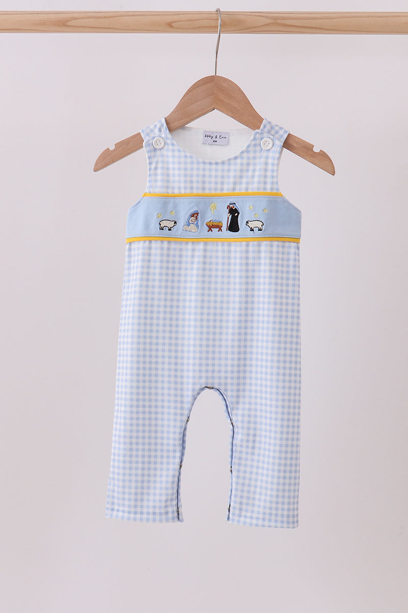 Abby & Evie BlueNativity Embroidery JonJon 112564