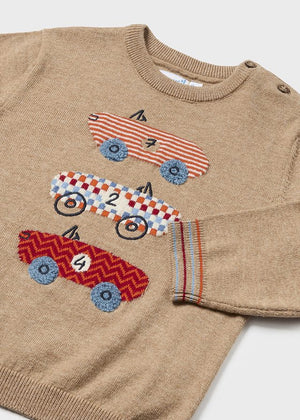 Mayoral 2313-78 Baby Intarsia Embroidered Sweater(STHE)