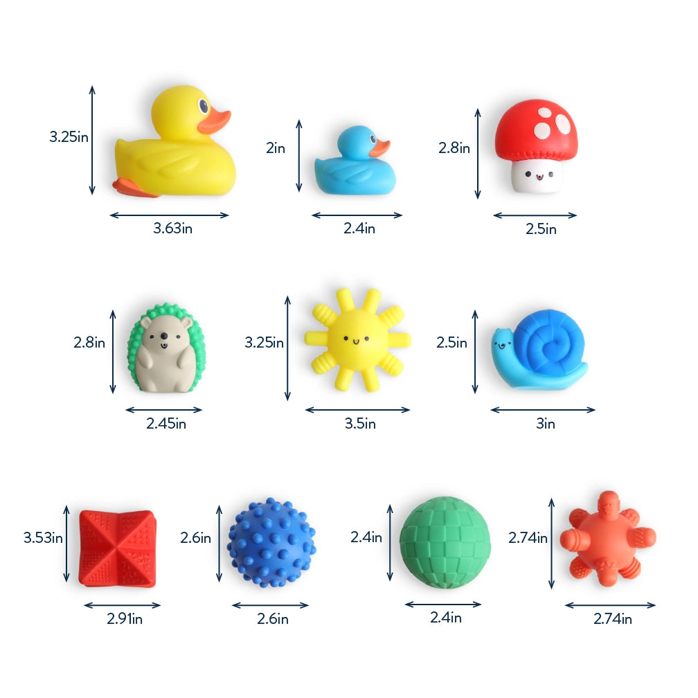 ITZY RITZY SPLASH BATH TOY GIFT SET