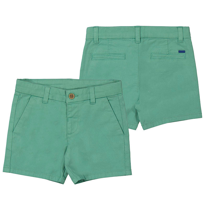 Mayoral 207-035 Basic Chico Twill Shorts Eucalyptus (STHE)
