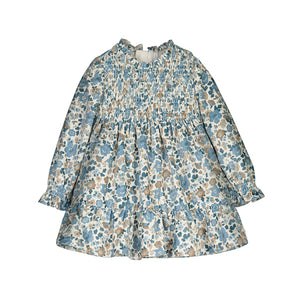 Mayoral Printed Velvet Dress 2909-26(HE)