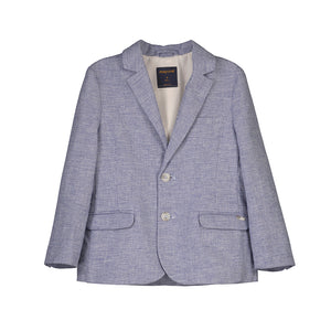 Mayoral 3267-78 Cyan Bermuda Linen Dress Shorts pairs with Mayoral Suit Jacket 3486 (STHE)