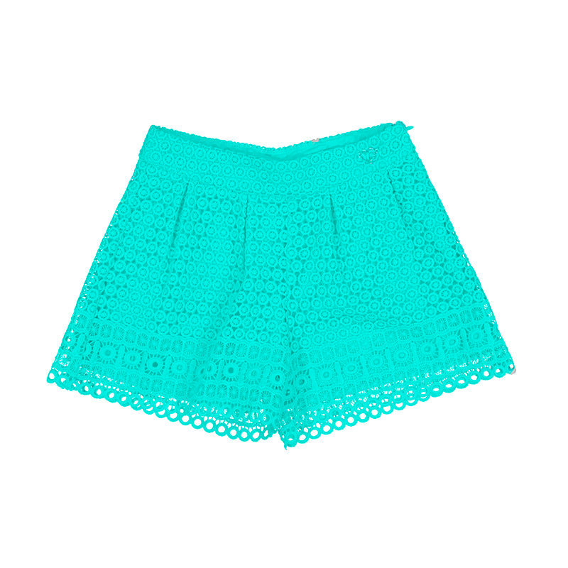 Mayoral 3908-084 Eyelet Shorts (STHE)