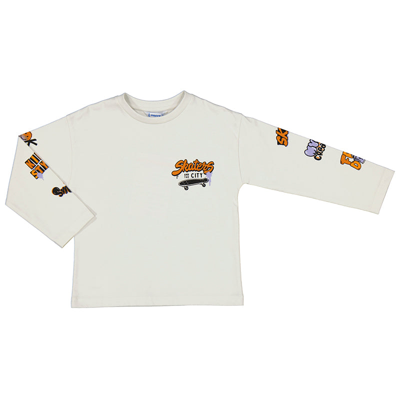 Mayoral 4033 Saffron Camper Long Sleeve T-Shirt