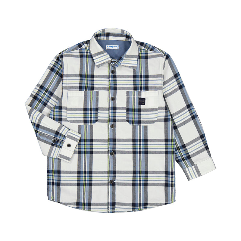 Mayoral 4107-057 Checked Overshirt (STHE)