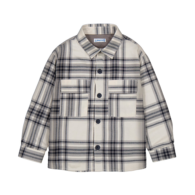 Mayoral Checked Overshirt 4123-030