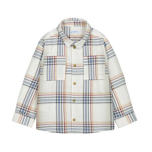 Mayoral Checked Button Down 4128-035(HEh