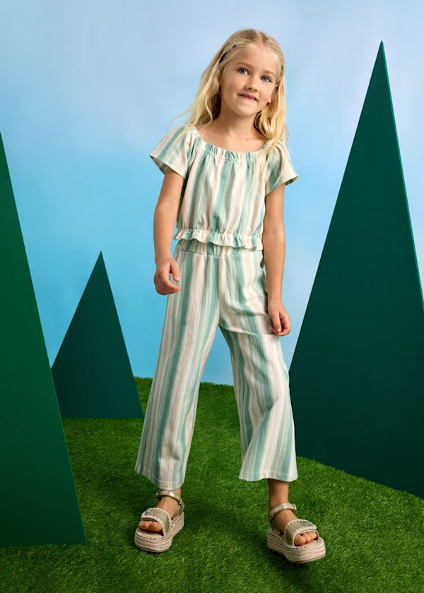 Mayoral 3560-44 Two Piece Jade Crop Set