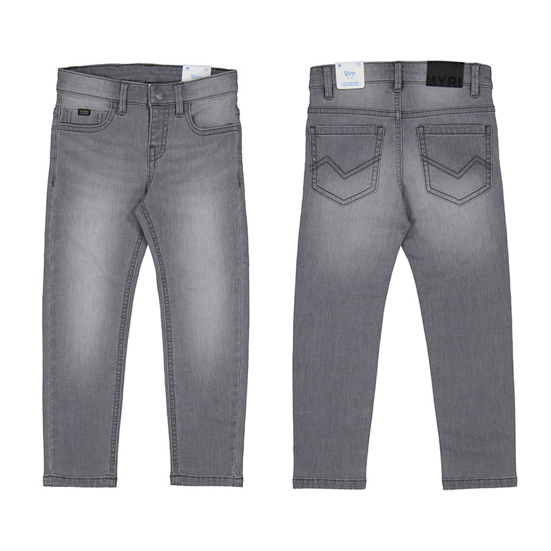 Mayoral 4515-82 Light Grey Soft Denim Pant