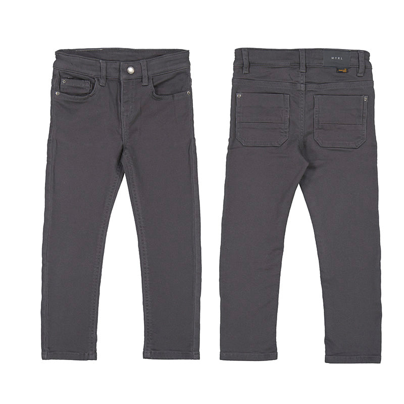 Mayoral 4523-018 Charcoal Soft Slim Fit Pants