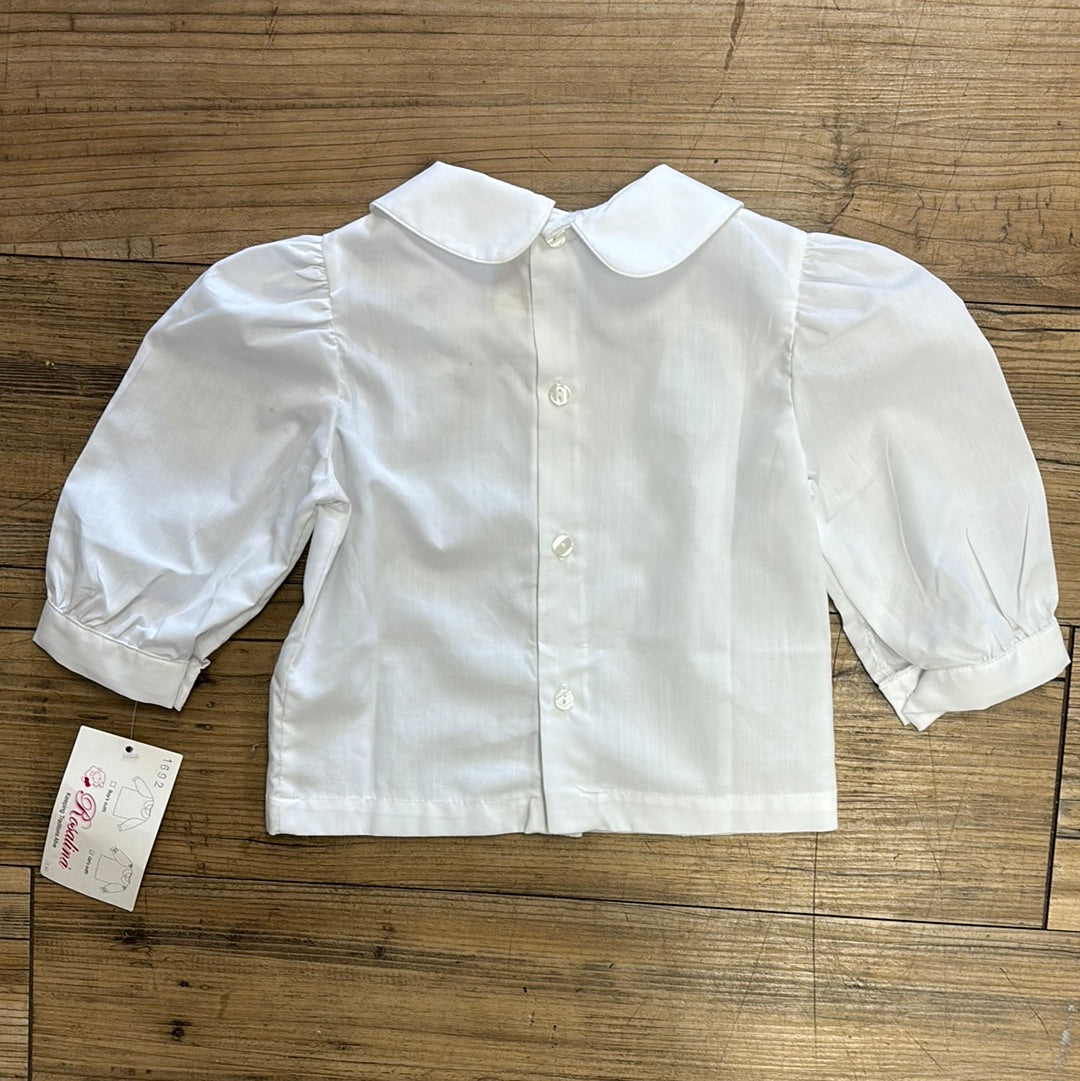 Rosalina Long Sleeve Peter Pan Collared Shirt for Girls (STHE)