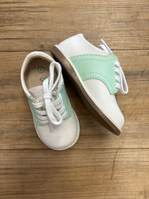 Posh Pickle Mint Green and White Saddle Oxford (STHE)