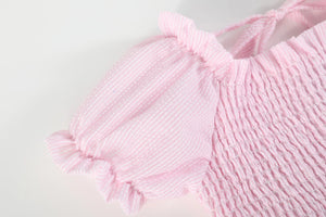 Lil Cactus Smocked Pink Dress (HE)
