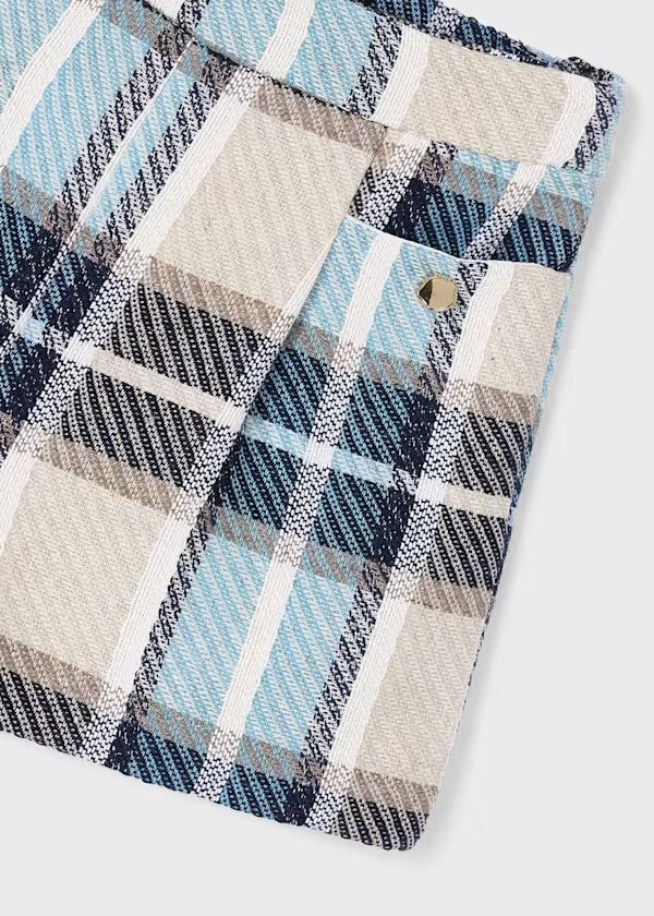 Mayoral Plaid Tweed Winter Shorts 4225-40