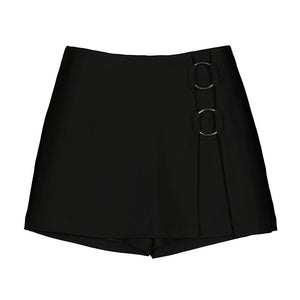 Mayoral 7907-45 Black Dressy Skort pairs with Mayoral 7427