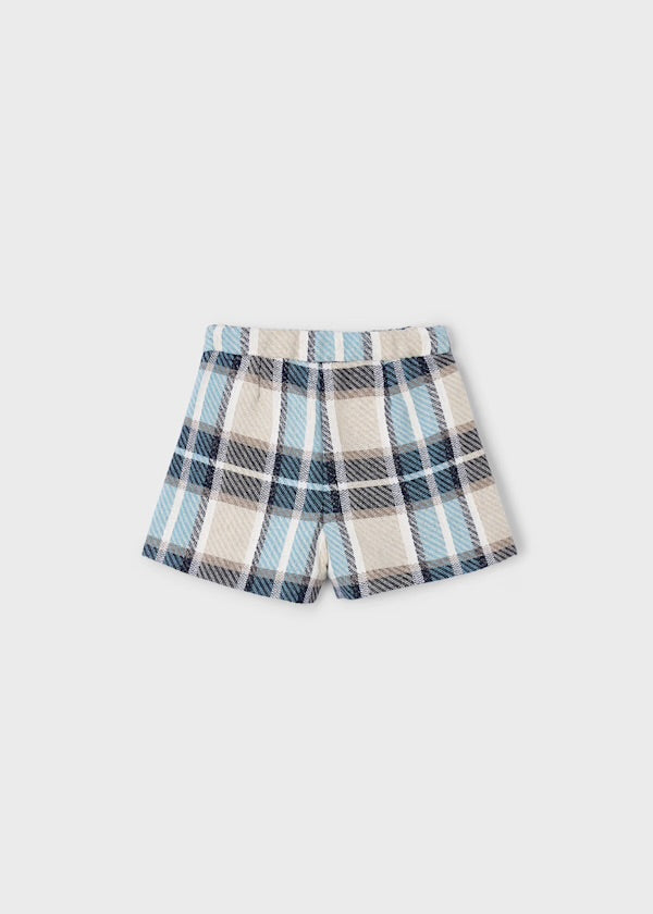 Mayoral Plaid Tweed Winter Shorts 4225-40