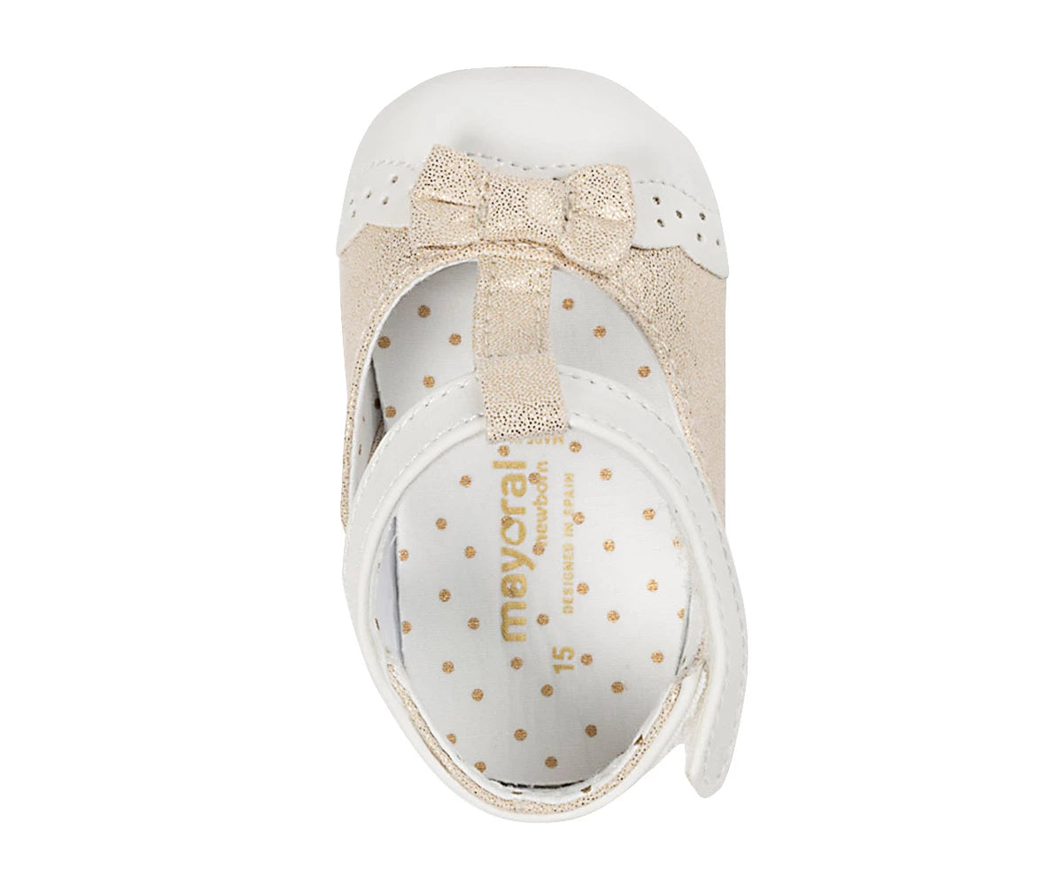 Mayoral 9806 Mary Jane Two Tone T-Strap (STHE)