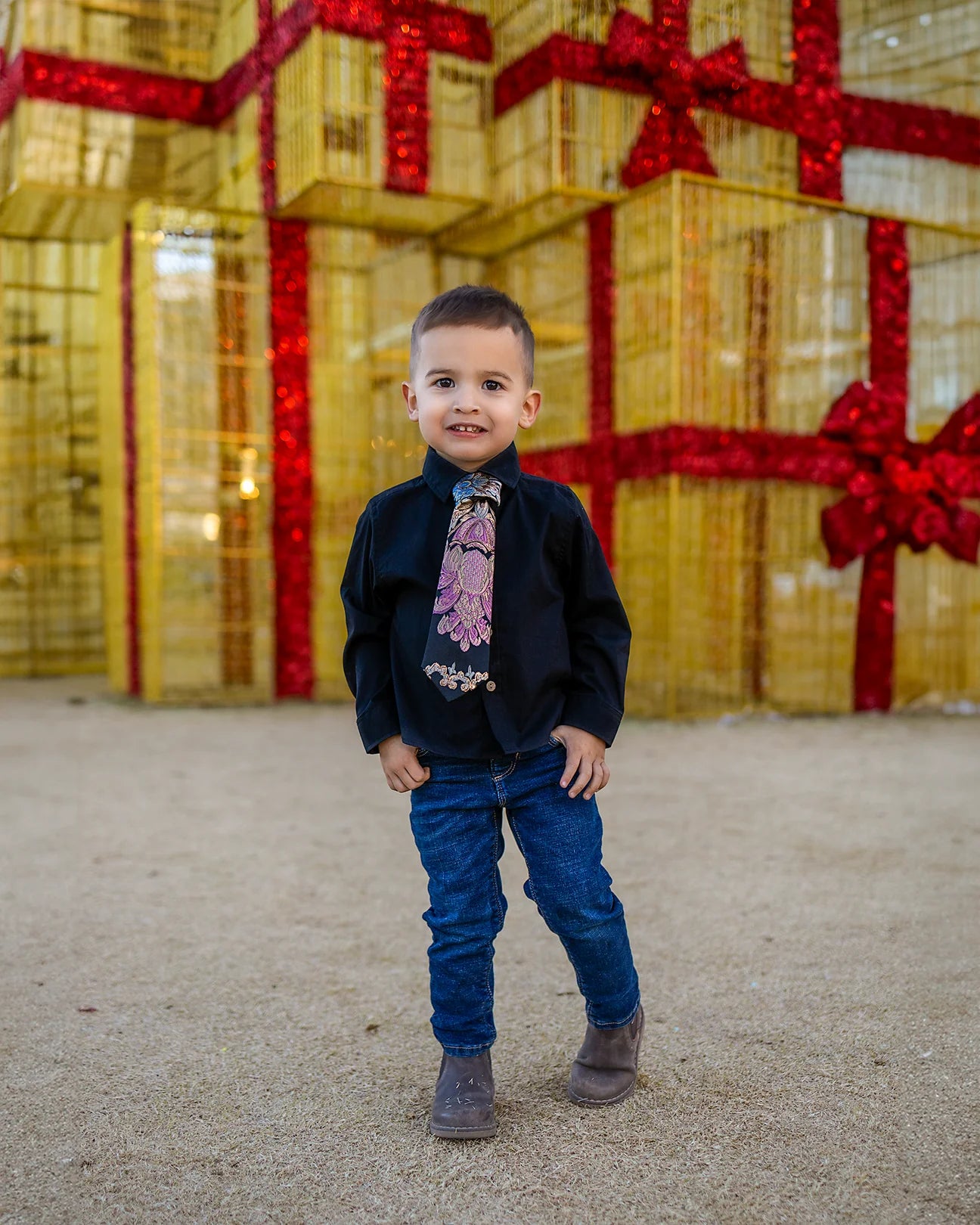 Be Girl Black Boys Button Down