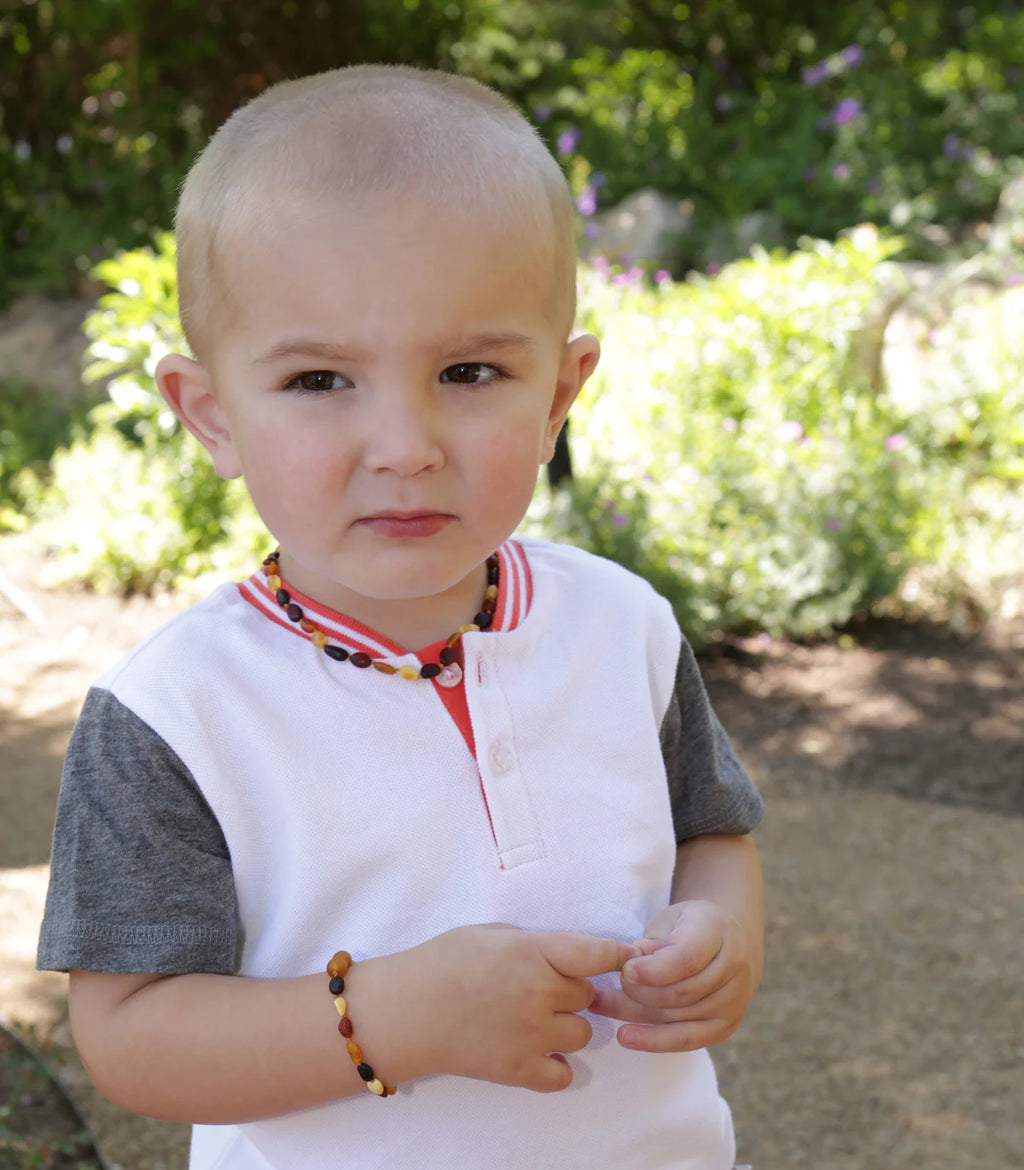 Cherished Moments Amber Teething Bracelet Multi