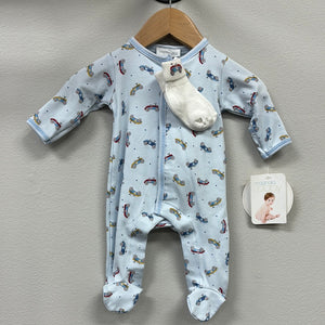 Magnolia Baby Race Car Footie (HE)