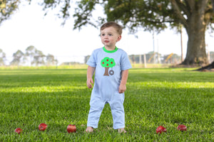 Trotter Street Kids Apple Tree & Tire Swing Romper TSK-00710 (HE)