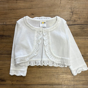 Dolce Goccia 1516 White Sweater with Lace (HE)