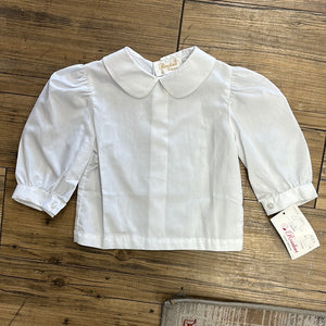 Rosalina Long Sleeve Peter Pan Collared Shirt for Girls (STHE)