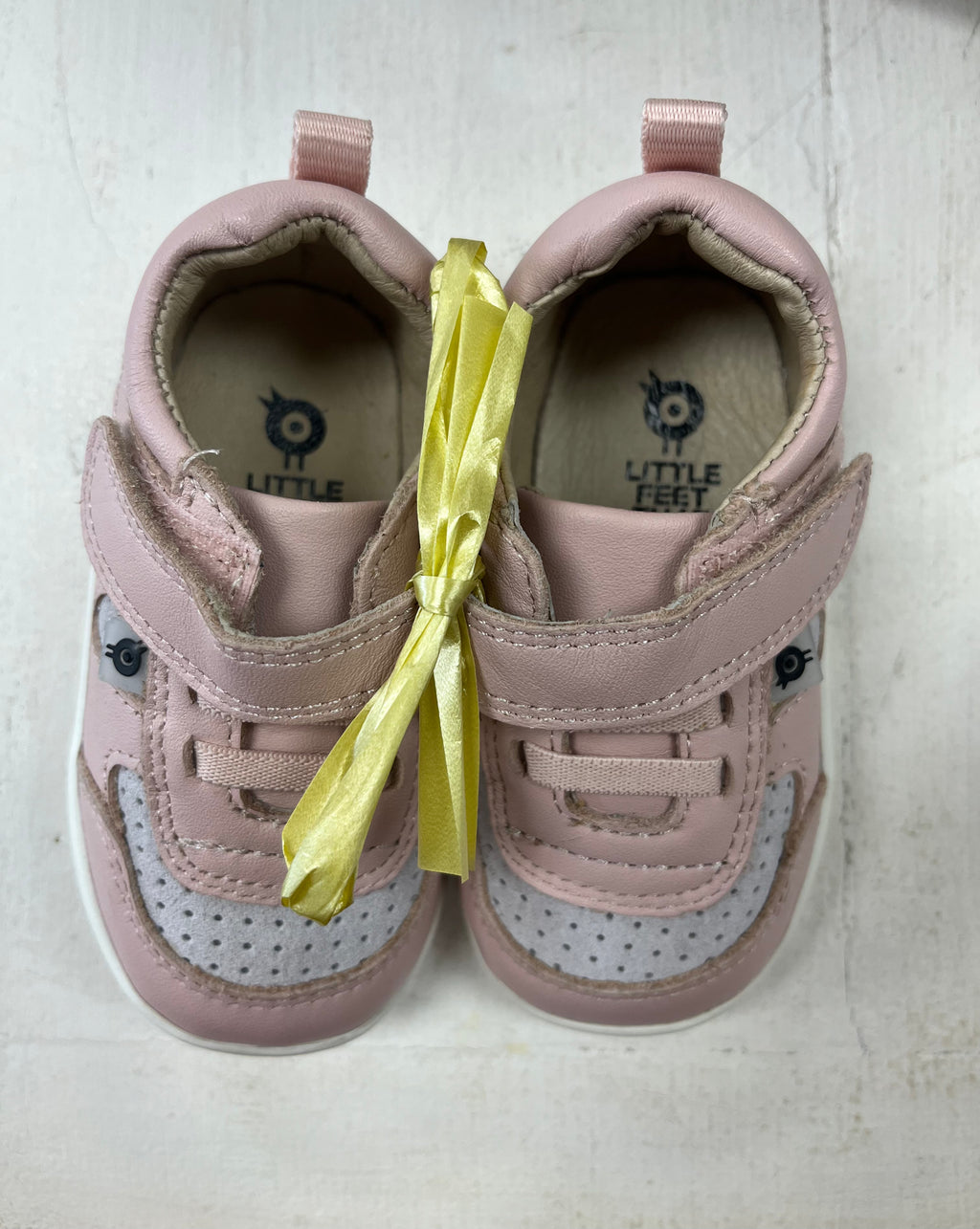 Old Soles 5478 Pink/Light Gray Sneaker with Velcro (STHE)