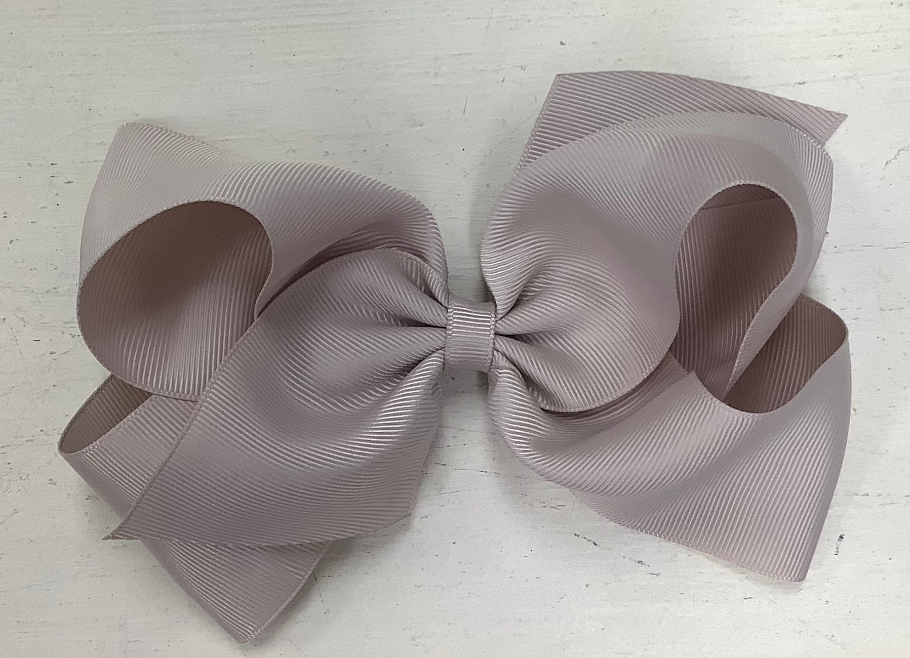 Wee Ones KB King Classic Grosgrain Girls Hair Bow (Plain Wrap) 6.25x5