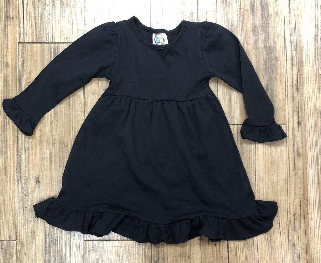 Blanks Boutique Long Sleeve Empire Waist Dress with Ruffles