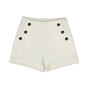 Mayoral 6267-086 Natural White Dress Short pairs with Jacket Mayoral 6457 (HE)