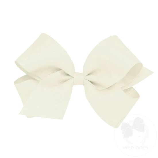 Wee Ones 7662 Small Classic Grosgrain Girls Hair Bow