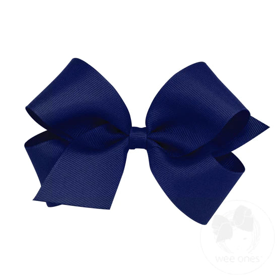 Wee Ones 7662 Small Classic Grosgrain Girls Hair Bow