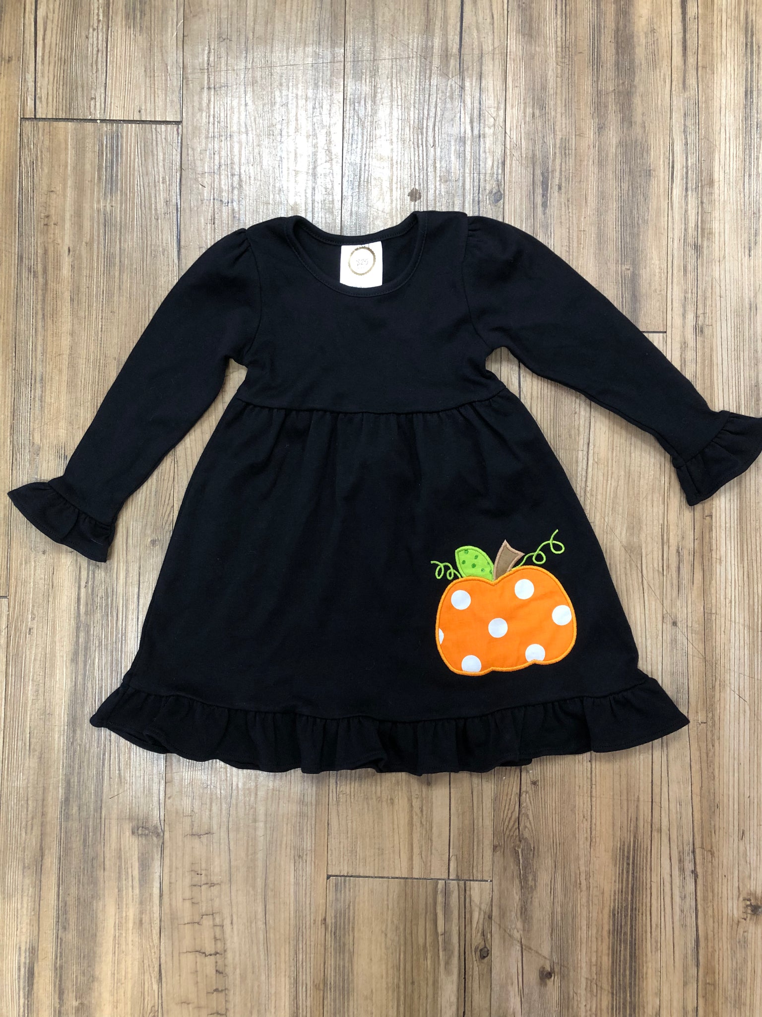 Blanks Boutique Black Long Sleeve Pumpkin Dress Blanks Boutique Black Long Sleeve Pumpkin Dress