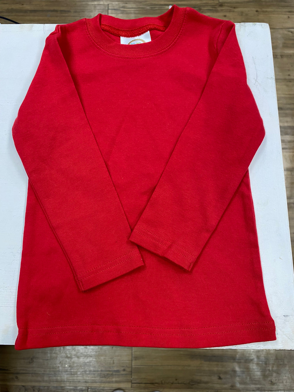 Blanks Boutique Red Long Sleeve Shirt