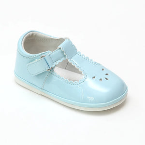 Angel Baby Dottie Scalloped T-Strap Mary Jane H210 (STHE)