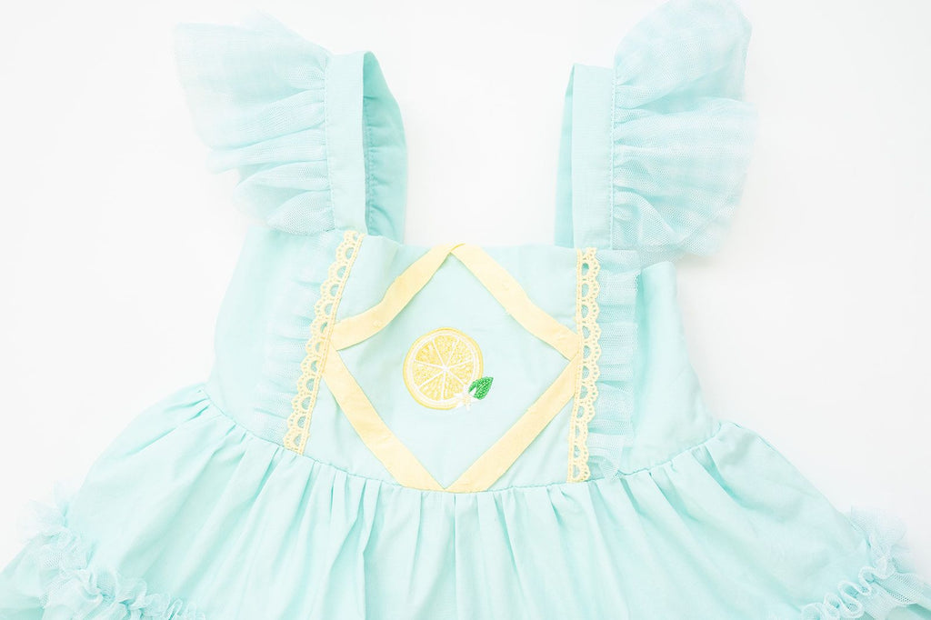 Evie's Closet S24-130 Make Lemonade Tunic Set (STHE)