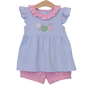 Trotter Street Kids Golf Bloomer Set TSK-00987(STHE)