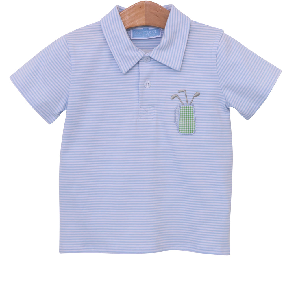 Trotter Street Kids Golf Polo Shirt