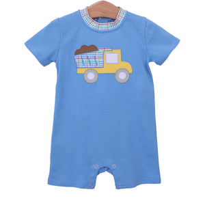 Trotter Street Kids Dump Truck Romper TSK-00987 (HE)