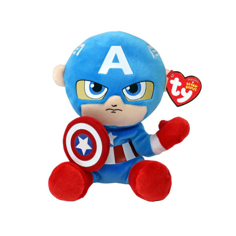 TY Medium Captain America Plush