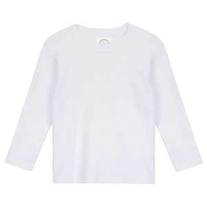 Blanks Boutique Basic White Long Sleeve Shirt